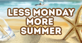 Less Monday More Summer #summer #ocean #beach #fun #vacation #vibes #waves #sea