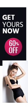Lingerie Fashion Clothes Clothing Sales Banner