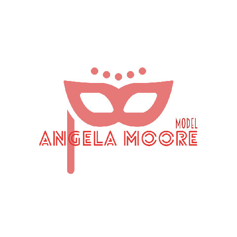 Fashion Logo Example on a Red Background
