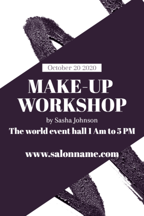 Make-up workshop #business #workshop #makeup #beauty #business #invitation