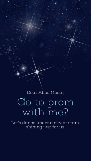 Go to Prom with Me - Smartphone Wallpaper easy to Personalize