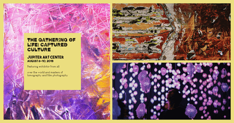 Exhibit Event Program Invitation Photo Collage Card Example