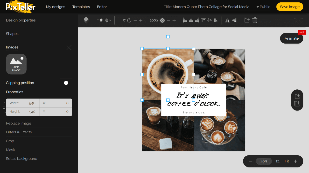Free Photo Collage Editor Screenshot