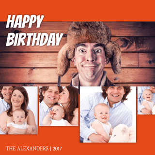 Birthday Photo Collage Layout to Impress Your Family and Friends