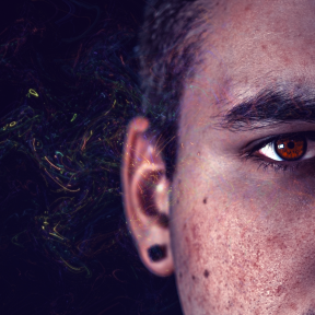 Photo Overlay Design - #PhotoOverlay #PhotoFilter #Photography #forehead #close #eye #up #human #chin #texture #drawing #face
