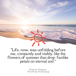 Photo Summer Quote Post Easy to Customize with PixTeller Editor