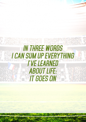 Print Quote Design - #Wording #Saying #Quote #stadium #sport #football #baseball #specific #soccer #structure #player #atmosphere