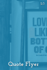 Quote Flyer