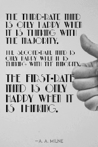 Black and White Quote Poster Example Easy to Use and Personalize