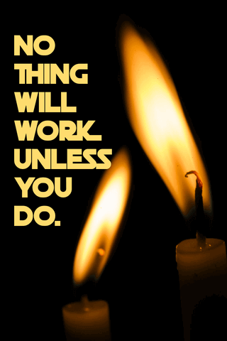 Inspiring Quote Poster Example