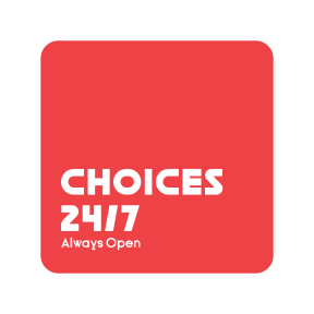 Red Logo Design with a Rounded Square
