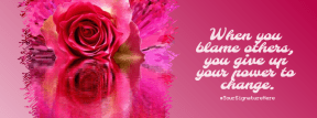 Rose Flawer Blame #love #poster