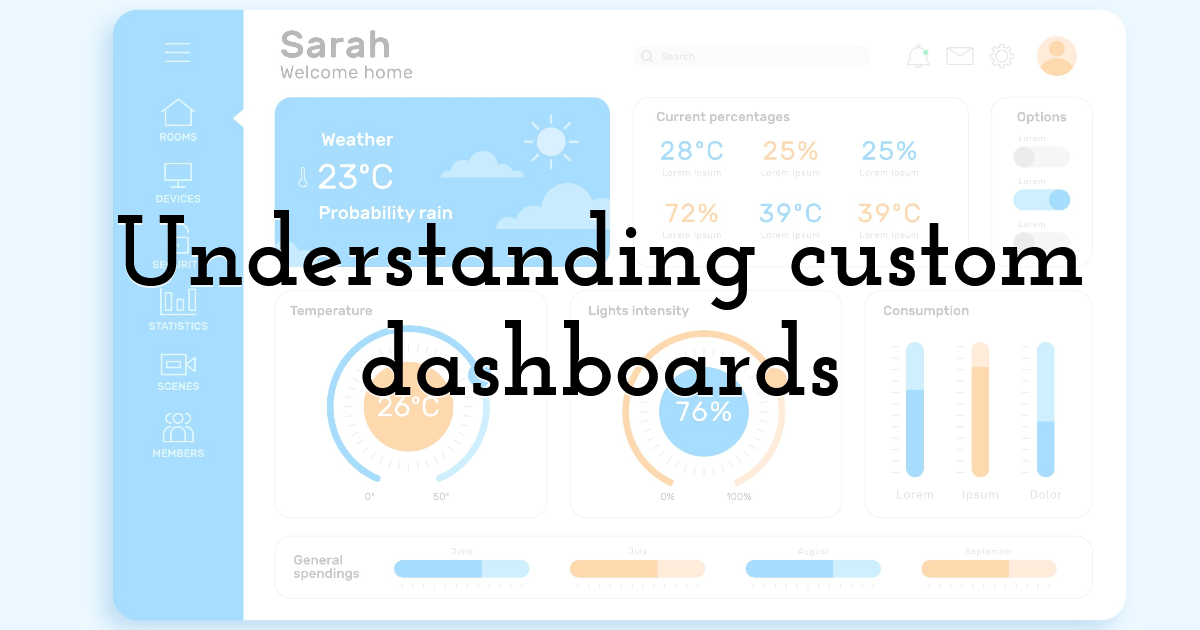Understanding custom dashboards
