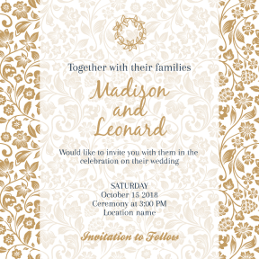 Wedding invitation #invitation #wedding #love #ceremony #marriage 