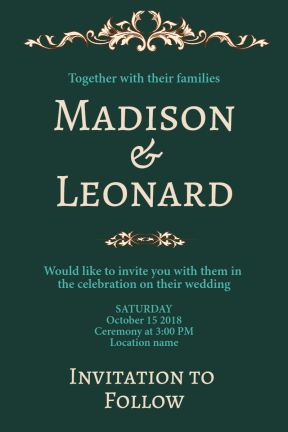 Wedding invitation #invitation #wedding #love #ceremony #marriage 