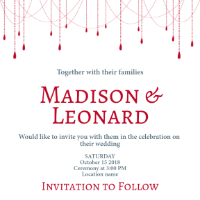 Wedding invitation #invitation #wedding #love #ceremony #marriage 