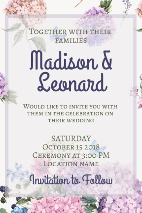 Wedding invitation #invitation #wedding #love #ceremony #marriage 