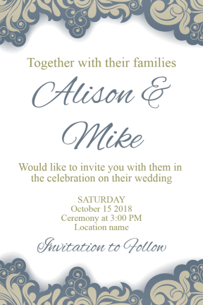 Wedding invitation #invitation #wedding #love #ceremony #marriage 