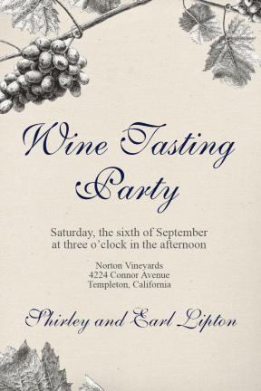 Wine Tasting Party #invitation #party #wine #tasting #winetasting 