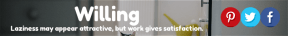 Wording Banner Ad - #Saying #Quote #Wording #small #font #wing #sized #to #blue