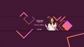 Youtube Simple Minimal Banner
